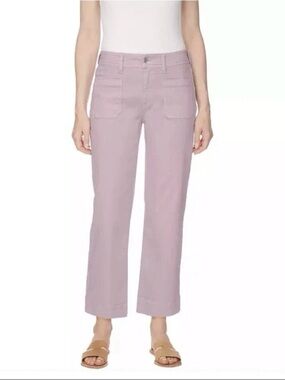 Buffalo Women's High-Rise Brigette Soft Stretch Crop Pants, Soft Lilac, 6/28